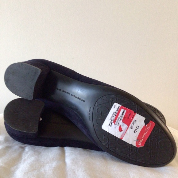 Agl Attilio Giusti Leombruni (38) WOMEN’S Leather Suede Ballet Loafers low heel. - Picture 5 of 7